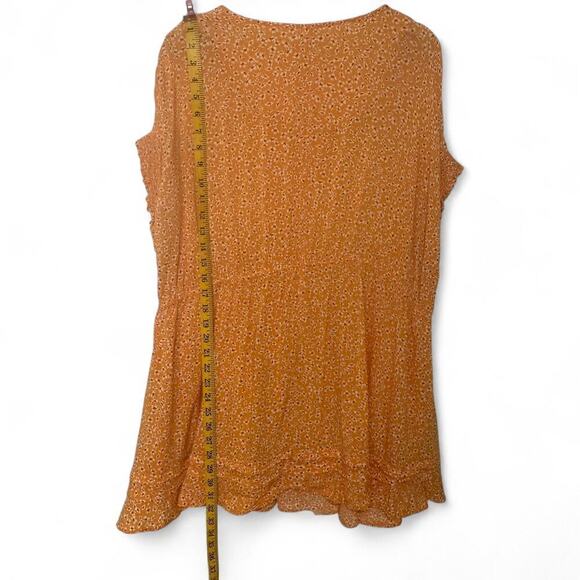 Free People One Fine Day Boho Ditsy Print Mini Dress (S) - Picture 8 of 12